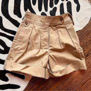 Vintage Ralph Lauren High Waisted Safari Shorts